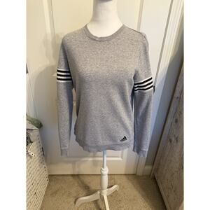 Adidas Women's Changeover Crew Sweatshirt Gray Size Small